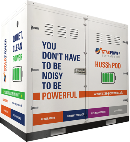 Hussh Pod 45 -90 Battery Energy Storage Systems
