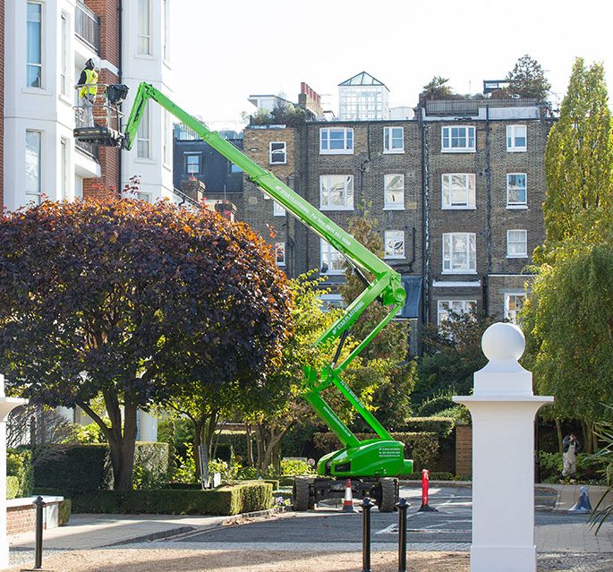Cherry lift powered access hire