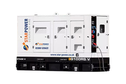 Stage V G100RS V Generator from JCB